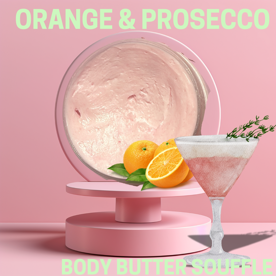 ORANGE & PROSECCO WHIPPED BODY BUTTER SOUFFLE