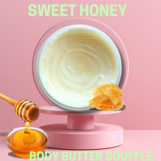 SWEET HONEY SCENTED WHIPPED BODY BUTTER SOUFFLE