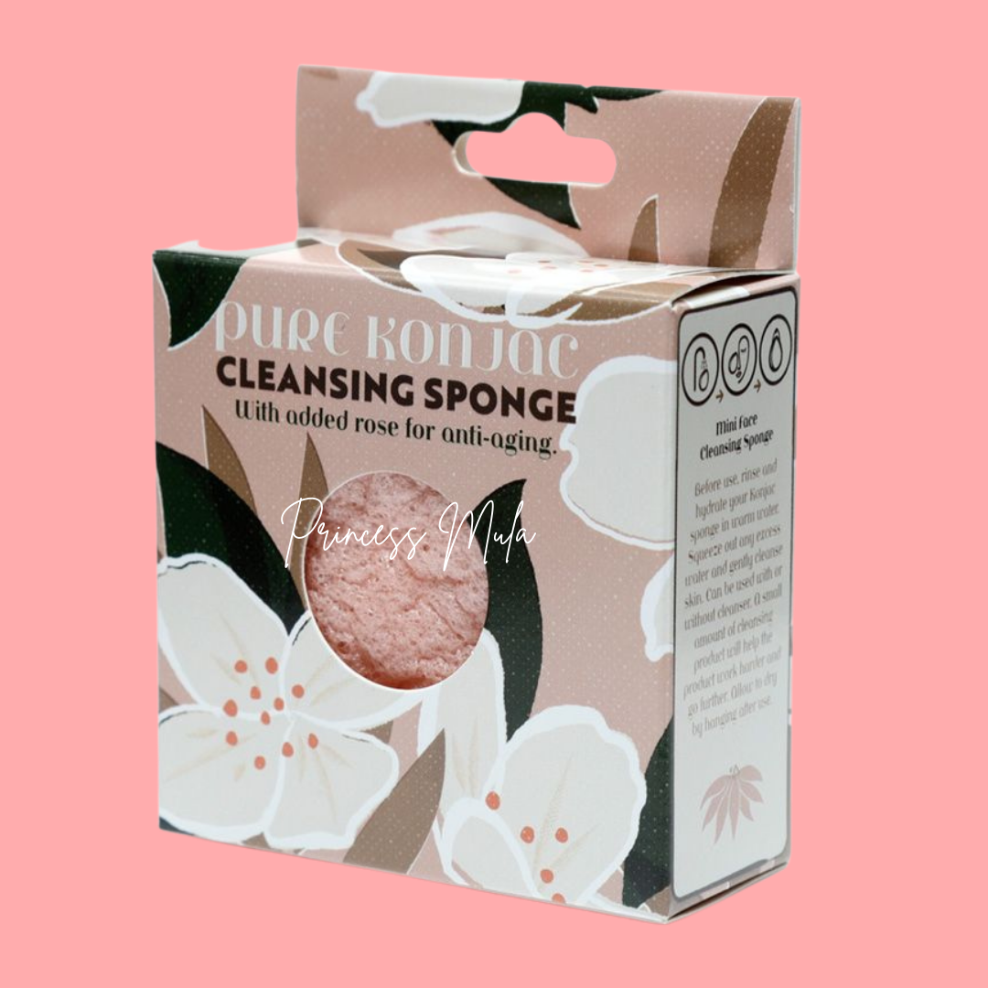 ROSE ANTI-AGING  CLEANSING SPONGE